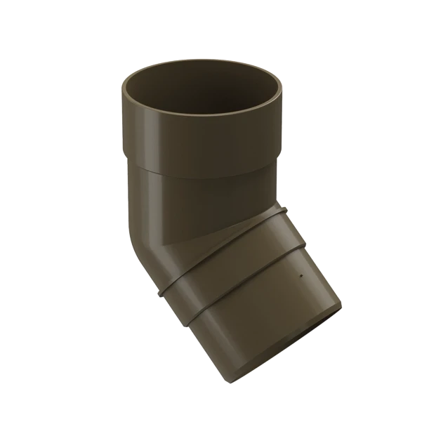 Колено 45˚ для водосточной трубы Премиум (Premium) Каштан 8017 Колено 45˚ для водосточной трубы Премиум (Premium) Каштан 8017